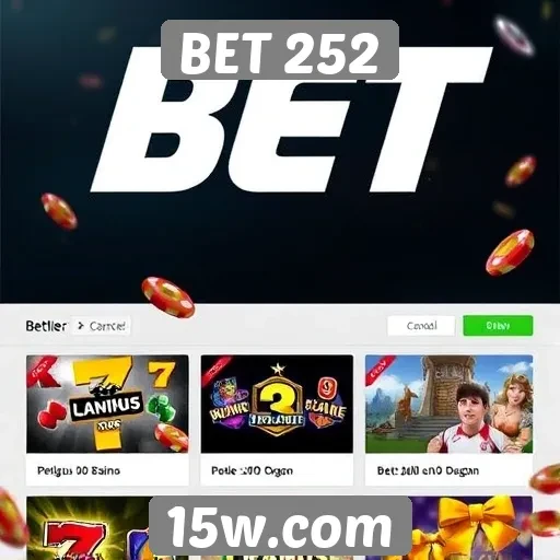 Análise das opções de jogos no site BET 252